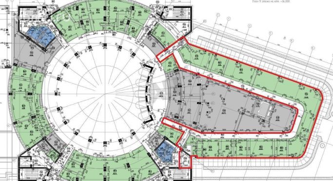 Аренда офиса 722 м², Тестовская улица - фото 2