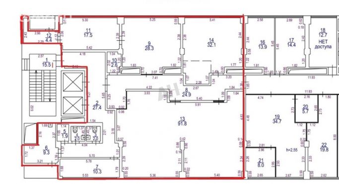 Аренда офиса 255 м², Университетский проспект - фото 2