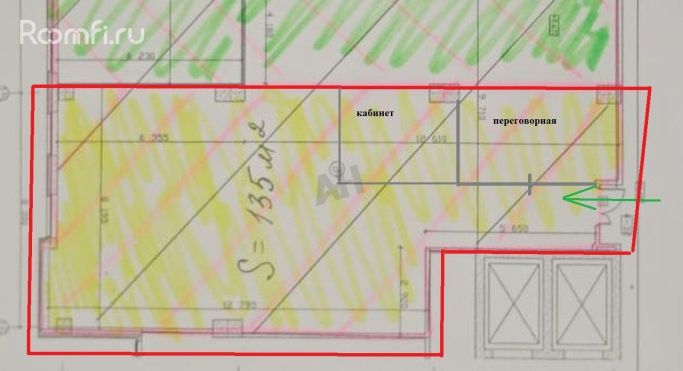Аренда офиса 135 м², Научный проезд - фото 2