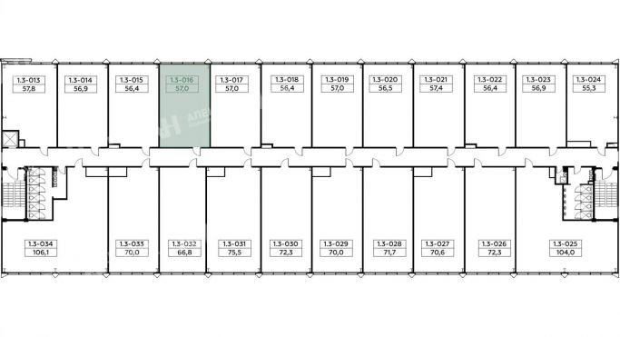 Продажа помещения свободного назначения 57 м², проспект Куприна - фото 2