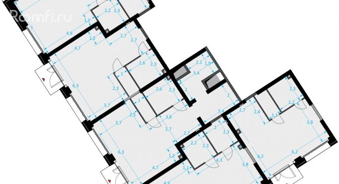 Продажа торгового помещения 238.5 м², улица Народного Ополчения - фото 2