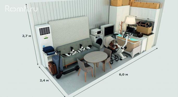 Аренда склада 14.1 м², Партийный переулок - фото 3