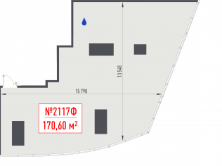 Продажа офиса 170.6 м²