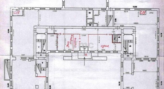 Аренда помещения свободного назначения 1336 м², улица Расковой - фото 2