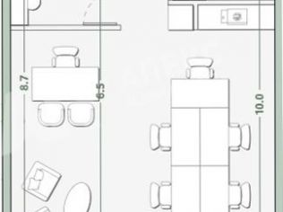 Продажа помещения свободного назначения 57 м²