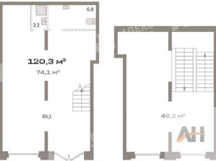 Продажа помещения свободного назначения 121 м²