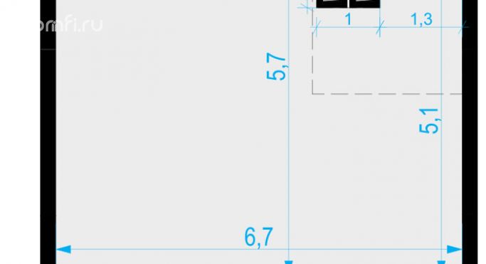 Продажа офиса 34.5 м², Выборгская улица - фото 2