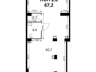 Продажа помещения свободного назначения 67.2 м²