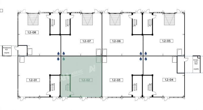 Продажа помещения свободного назначения 276 м², проспект Куприна - фото 2