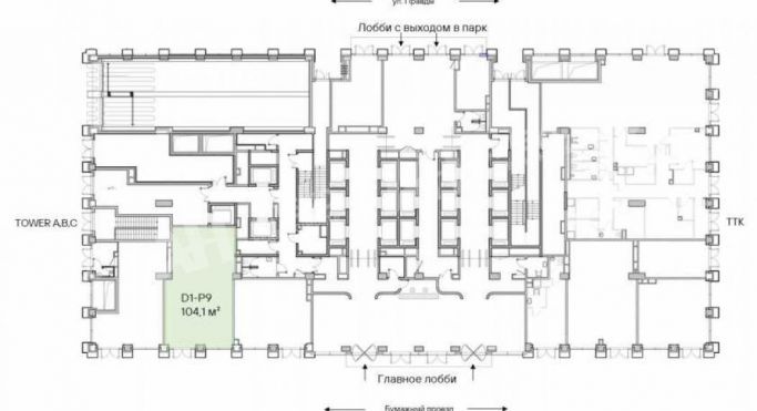 Аренда торгового помещения 104 м², Бумажный проезд - фото 3