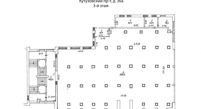 Продажа торгового помещения 1071.5 м², Кутузовский проспект - фото 1