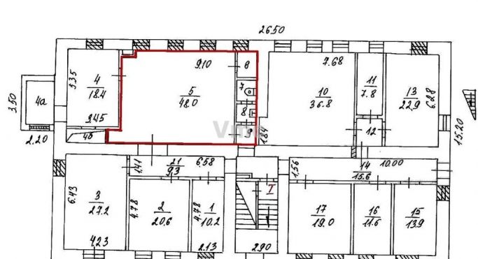 Аренда помещения свободного назначения 54.9 м², Газетный переулок - фото 2