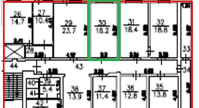 Аренда офиса 18 м², Азовская улица - фото 1