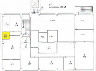 Аренда офиса 5 м²
