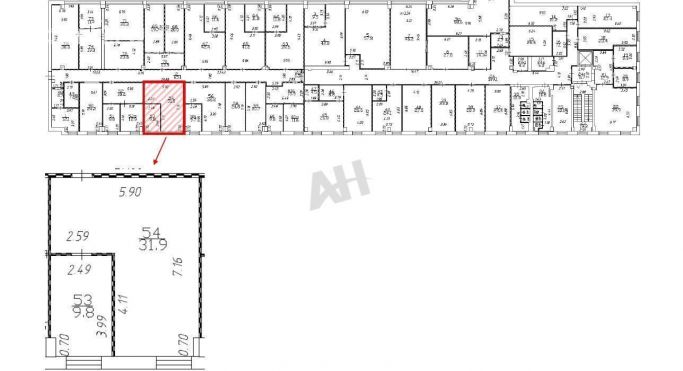 Аренда офиса 51 м², Рязанский проспект - фото 2