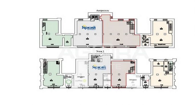 Продажа торгового помещения 189.5 м², улица Красная Пресня - фото 3