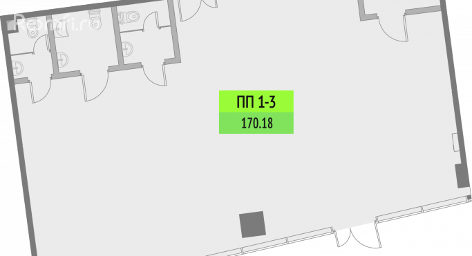 Аренда помещения свободного назначения 170.2 м² - фото 3