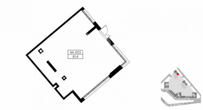 Продажа помещения свободного назначения 82 м², улица Эдварда Грига - фото 2