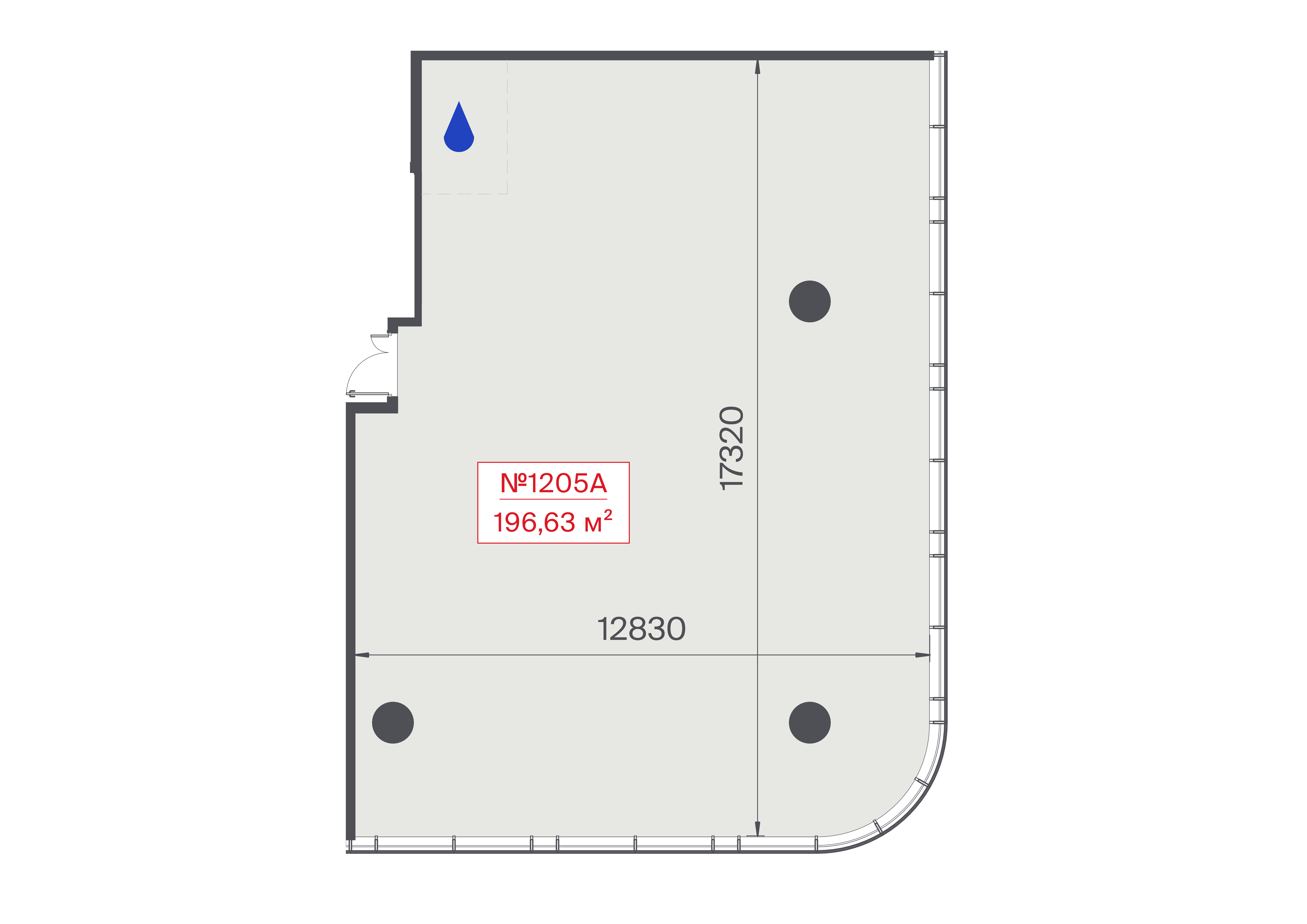 Продажа офиса 196.6 м²