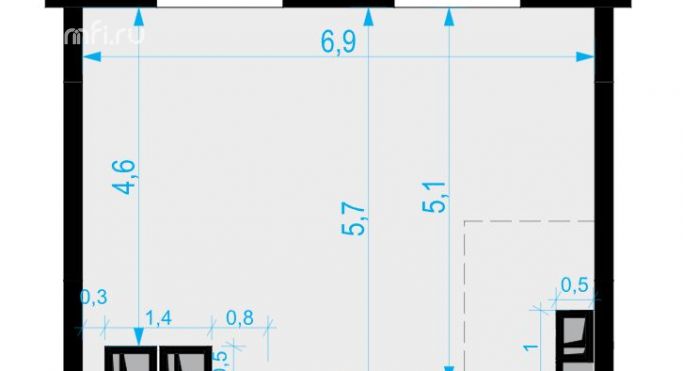 Продажа офиса 36.2 м², Выборгская улица - фото 2