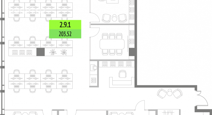 Продажа офиса 203.5 м², Огородный проезд - фото 3