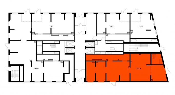 Продажа помещения свободного назначения 173.9 м², Большая Очаковская улица - фото 2