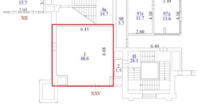 Аренда торгового помещения 40.6 м², Павелецкая площадь - фото 2