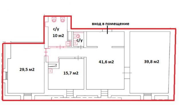Аренда помещения свободного назначения 256 м², Романов переулок - фото 1