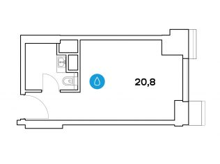 Продажа офиса 20.8 м²