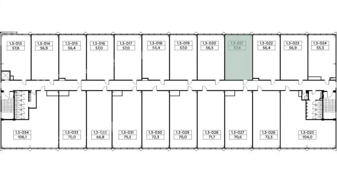 Продажа помещения свободного назначения 58 м², проспект Куприна - фото 2