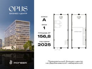 Продажа торгового помещения 156.8 м²