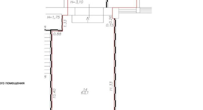 Аренда помещения свободного назначения 63.1 м², Марксистская улица - фото 3