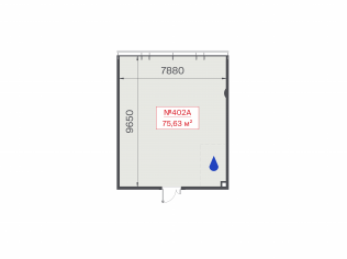 Продажа офиса 75.6 м²