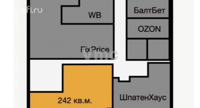 Аренда помещения свободного назначения 242 м², Симферопольский бульвар - фото 3