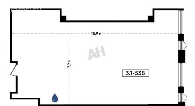 Продажа помещения свободного назначения 130 м², Новомихайловское шоссе - фото 1