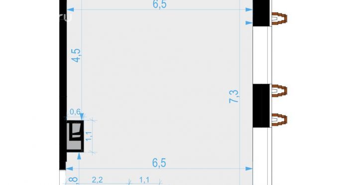 Продажа офиса 47.5 м², Выборгская улица - фото 2