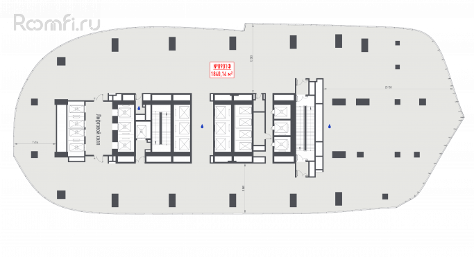 Продажа офиса 1840.1 м², 1-й Красногвардейский проезд - фото 2