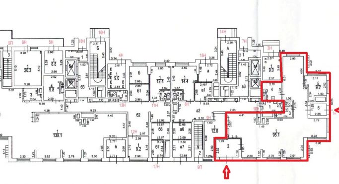 Аренда помещения свободного назначения 126.4 м², Дмитровское шоссе - фото 1