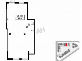 Продажа помещения свободного назначения 100 м²