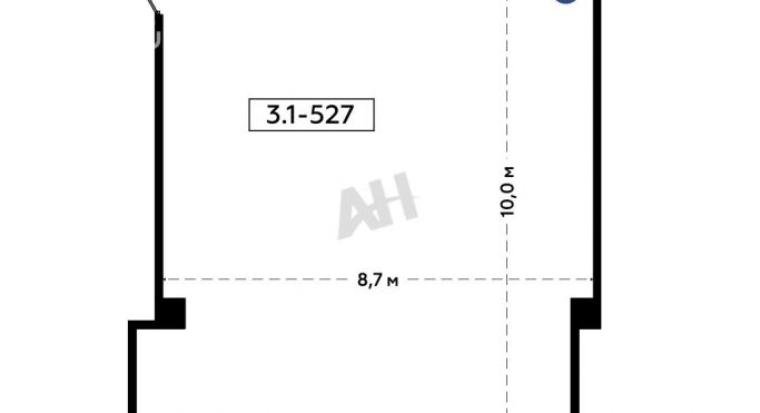 Продажа помещения свободного назначения 87 м², Новомихайловское шоссе - фото 1