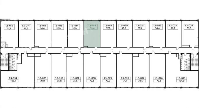 Продажа помещения свободного назначения 57 м², проспект Куприна - фото 2