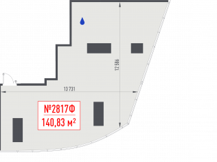 Продажа офиса 140.8 м²