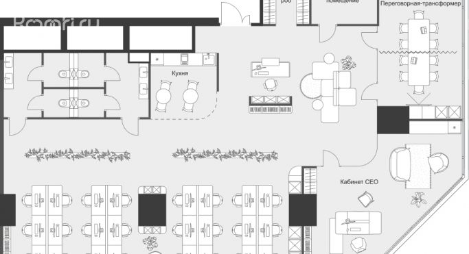 Продажа офиса 245.1 м², 3-я Хорошёвская улица - фото 5