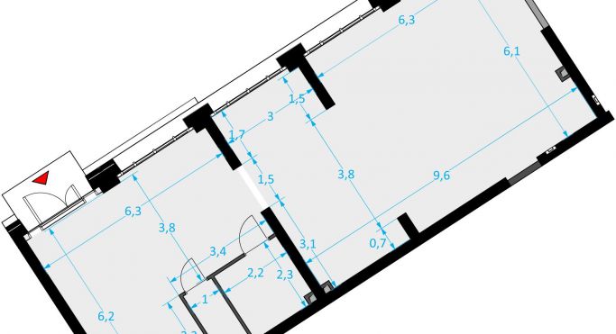 Продажа торгового помещения 97.6 м², улица Народного Ополчения - фото 2