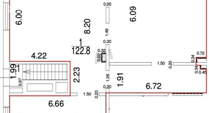 Аренда помещения свободного назначения 123 м², Салтыковская улица - фото 2