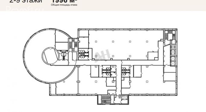 Аренда офиса 1996 м², Новохохловская улица - фото 2