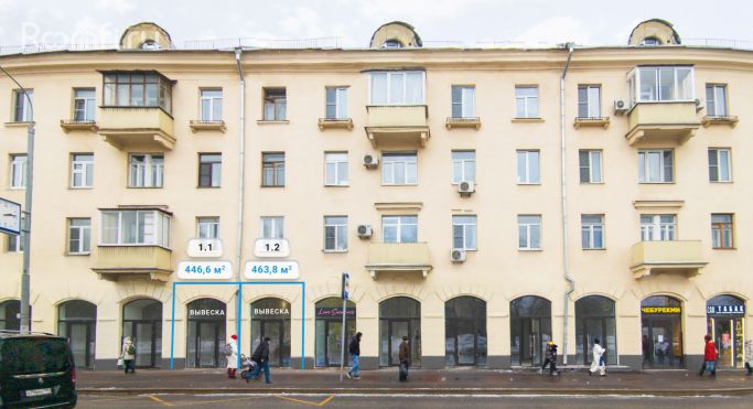Продажа торгового помещения 446.6 м², улица Дмитрия Ульянова - фото 1