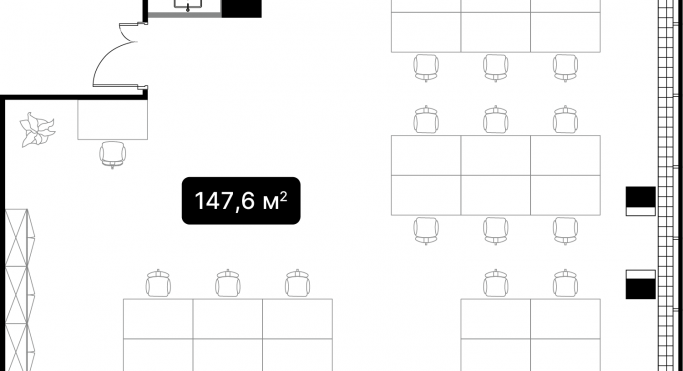 Продажа офиса 147.6 м², улица Алексея Свиридова - фото 3