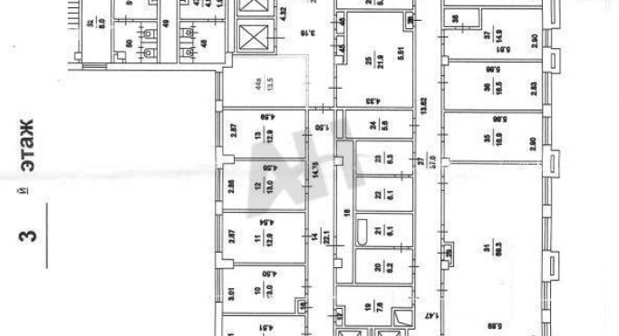 Аренда офиса 631 м², улица 1905 года - фото 2