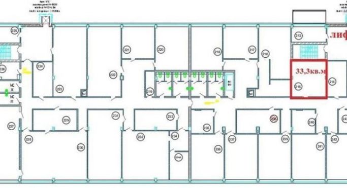Аренда офиса 33 м², Рабочая улица - фото 2